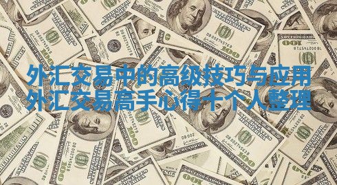 外汇交易中的高级技巧与应用_外汇交易高手心得十个人整理