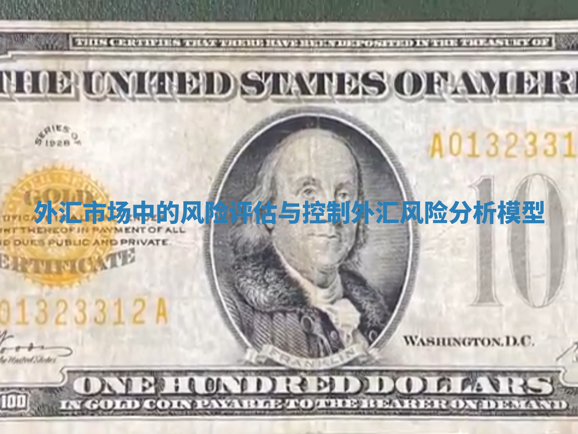 外汇市场中的风险评估与控制_外汇风险分析模型