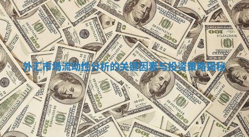 外汇市场流动性分析的关键因素与投资策略揭秘