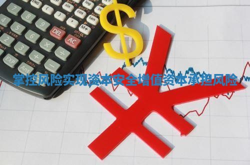 掌控风险实现资本安全增值 资本承担风险